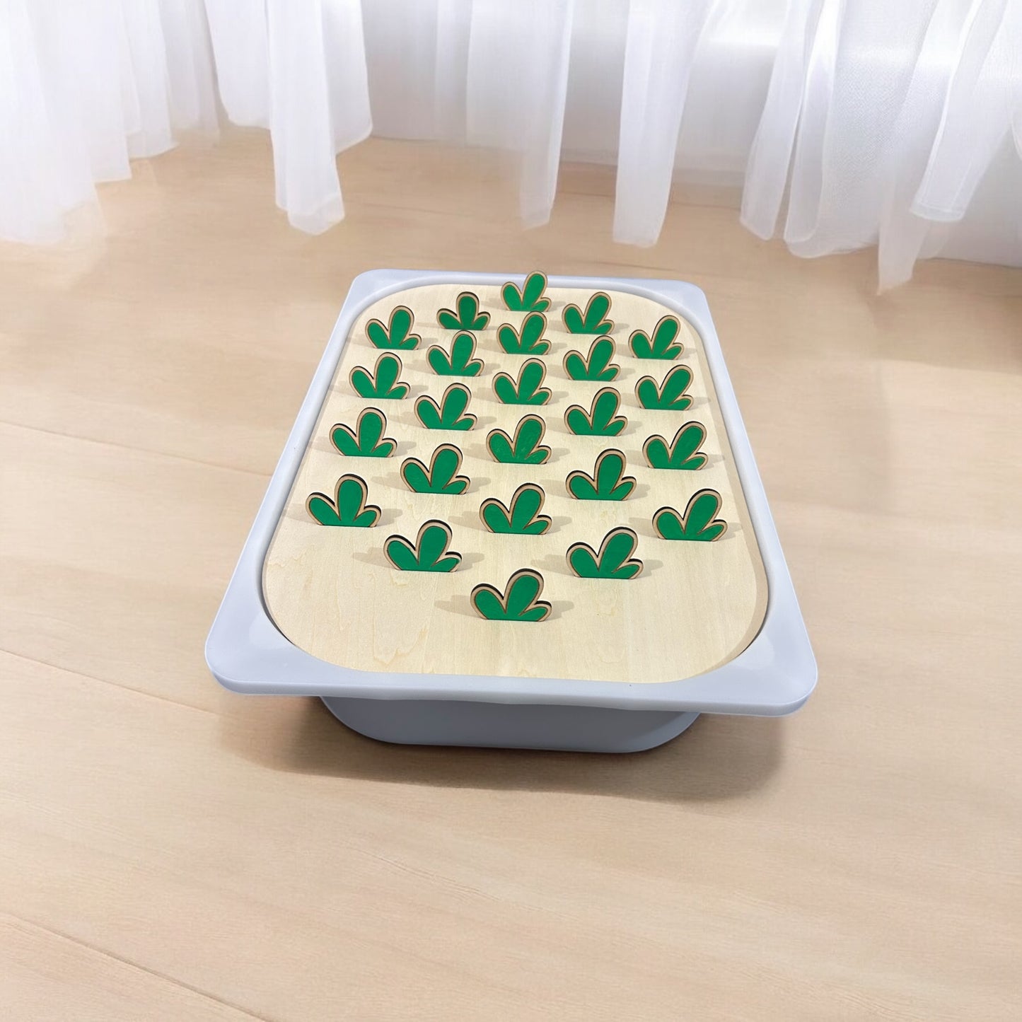 Couvercle Trofast Mémorable Carottes - Jeu de Mémoire et de Motricité 🥕