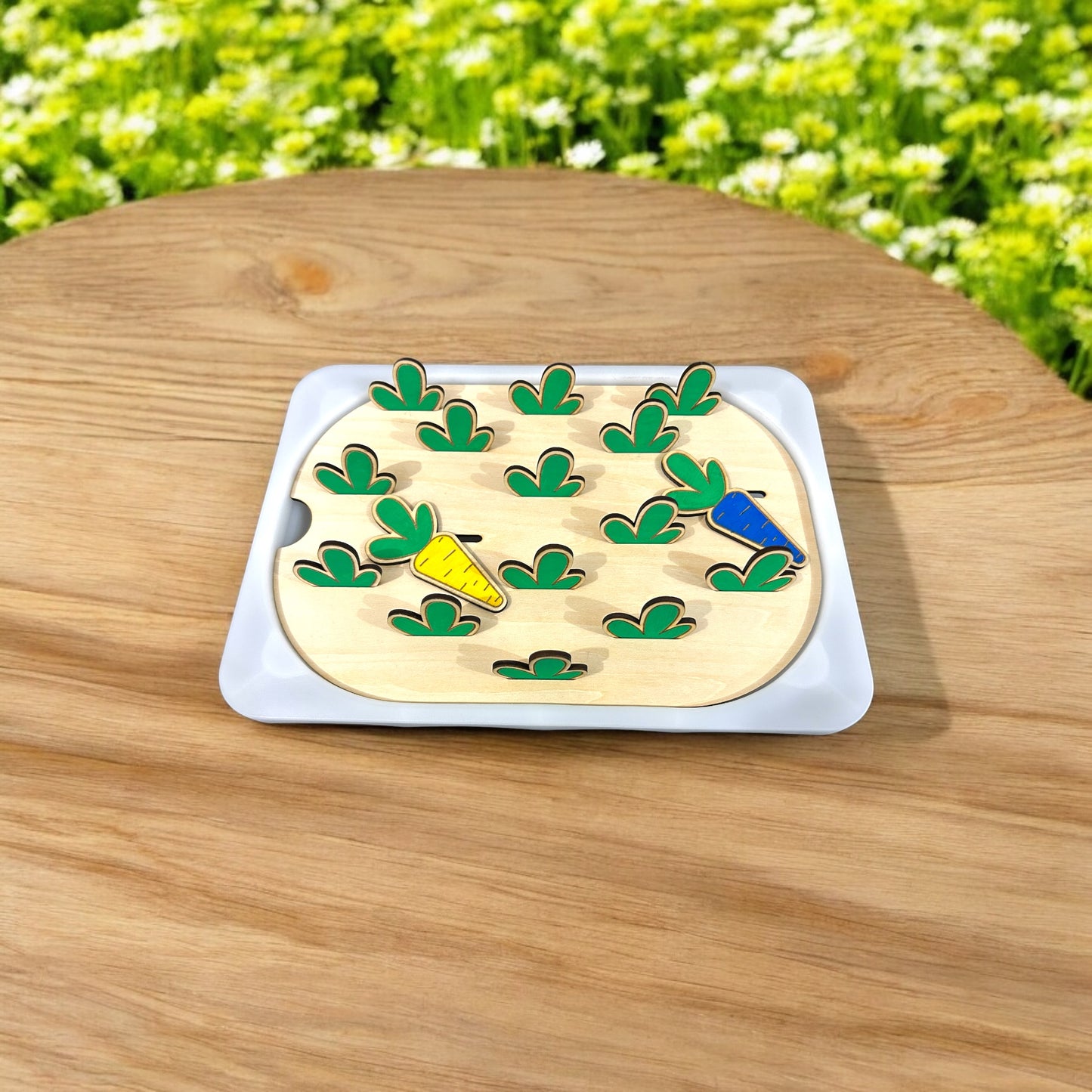 Couvercle Trofast Mémorable Carottes - Jeu de Mémoire et de Motricité 🥕