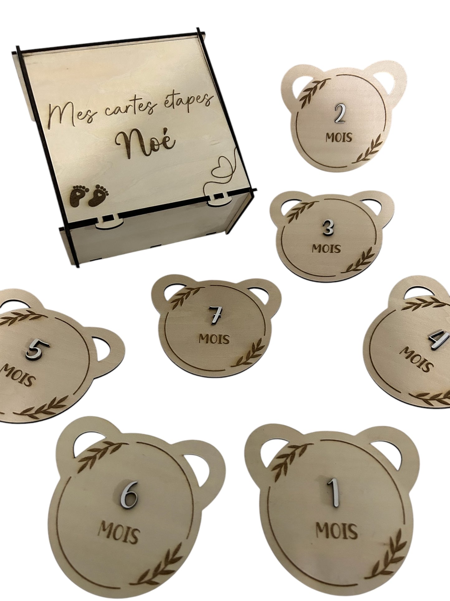 Cartes étape ourson