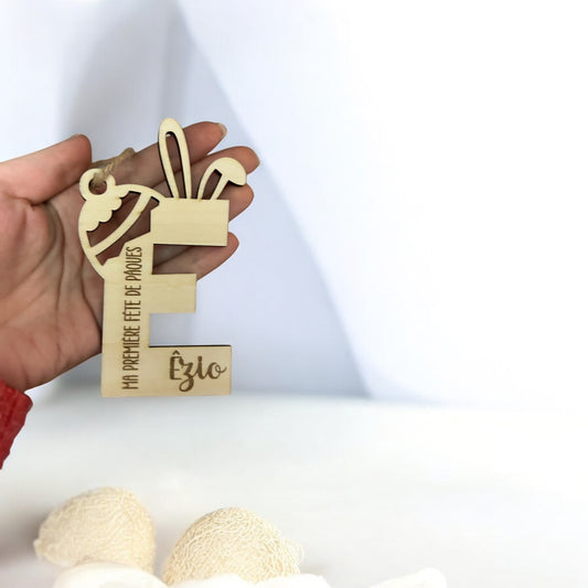 Lettres en Bois Personnalisables – Décoration à Suspendre 🐣