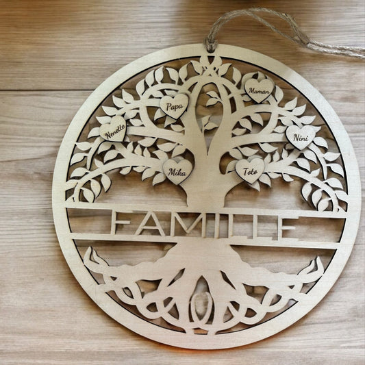Arbre de vie famille personnalisable