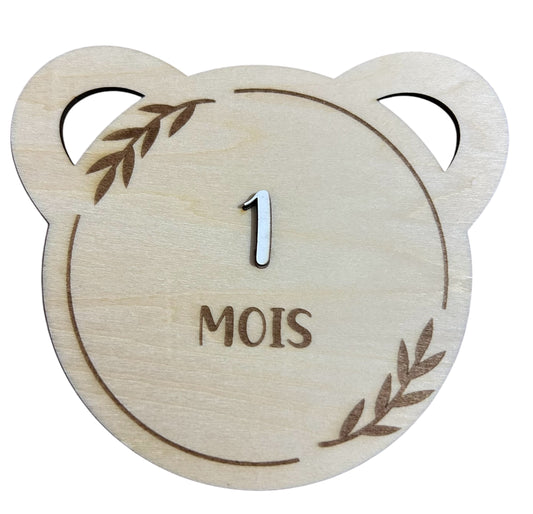 Cartes étape ourson